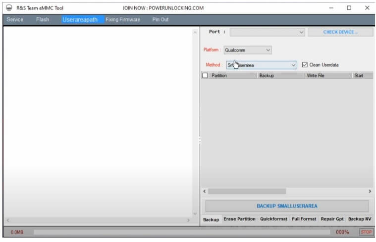 userareapath in MK EMMC Tool V3.1 Latest Version Free (ISP Tool)