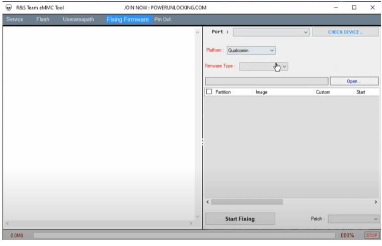 Fixing Firmware in MK EMMC Tool V3.1 Latest Version Free (ISP Tool)