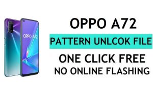Oppo A72 CPH2067 Розблокувати завантаження файлу (Видалити шаблон, пароль, PIN-код)