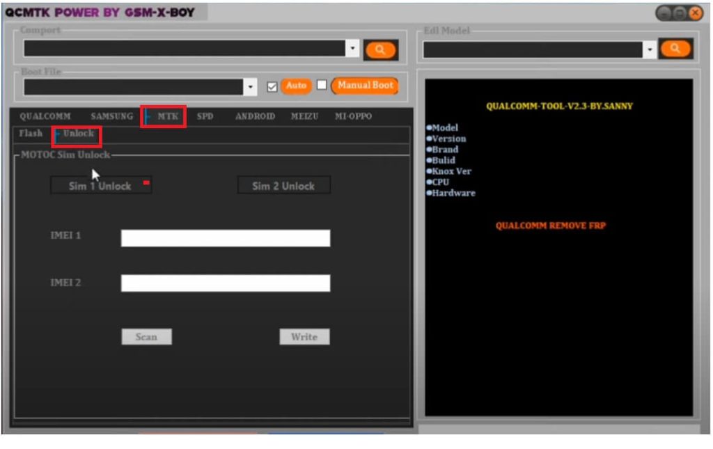 MTK In Qc MTK Tool V1.0 Download - One Click FRP User lock erase Tool 