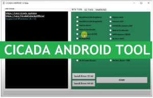 Cicada Android Aracı V1 İndir - En Son Tüm MTK, Qualcomm Kilit Açma Aracı