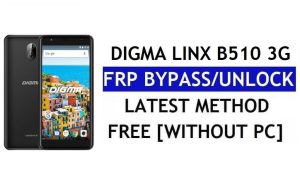 Digma Linx B510 3G FRP Bypass Fix Mise à jour Youtube (Android 7.0) - Déverrouillez Google Lock sans PC