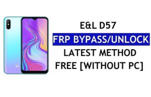 Unlock FRP E&L D57 [Fix Youtube Update] (Android 9.0) – Bypass Google Lock