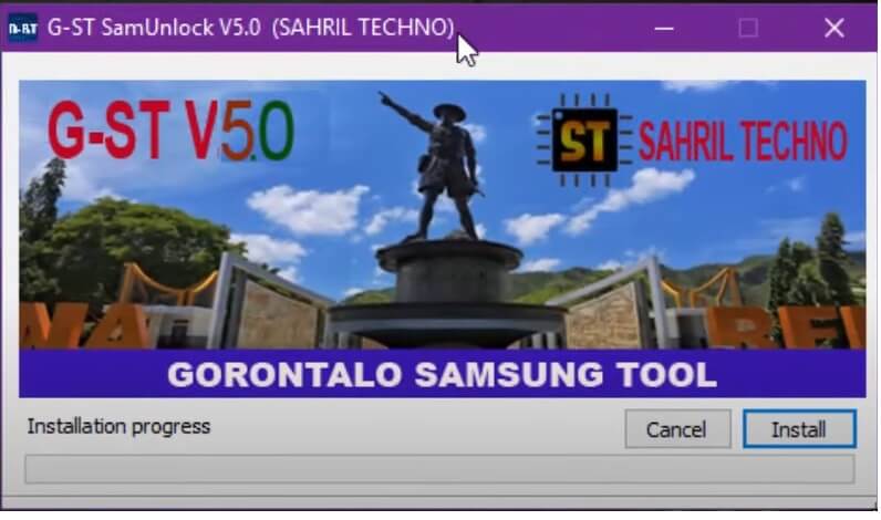 Run G-ST SamUnlock Tool V5.0 Download latest Version Free