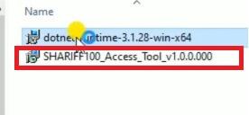 Install SHARIFF100 Access Tool V1 Download Latest Online Version Free