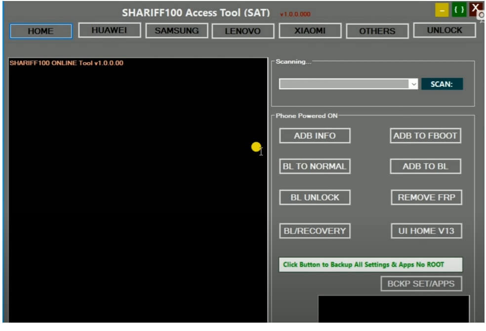 SHARIFF100 Access Tool V1 Download Latest Online Version Free