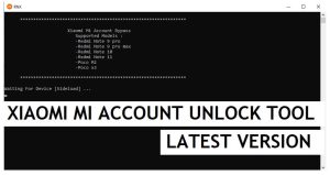 Xiaomi Mi Account Unlock Tool (Sideload-Modus) Laden Sie das neueste kostenlose Tool von MIUI 12 herunter