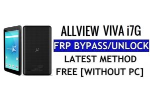 Allview Viva i7G FRP Baypas Google Kilidini Sıfırla (Android 5.1) PC olmadan