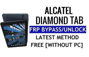 Archos Diamond Tab FRP Bypass Déverrouiller Google Gmail Lock (Android 5.1) sans PC