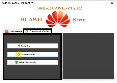 BMB Huawei Kirin Tool V1 Download Latest (FRP, Pattern, Bootloader Unlock)