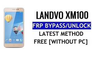 Landvo XM100 FRP Bypass Buka Kunci Google Gmail (Android 5.1) Tanpa PC 100% Gratis