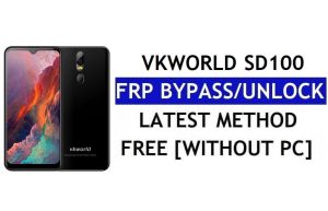 FRP VKworld SD100'ün kilidini açın [Youtube Güncellemesini Düzelt] (Android 9.0) – Google Kilidini Atlayın