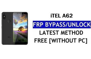 itel A62 FRP Bypass Fix Youtube Update (Android 8.1) - فتح قفل Google بدون جهاز كمبيوتر