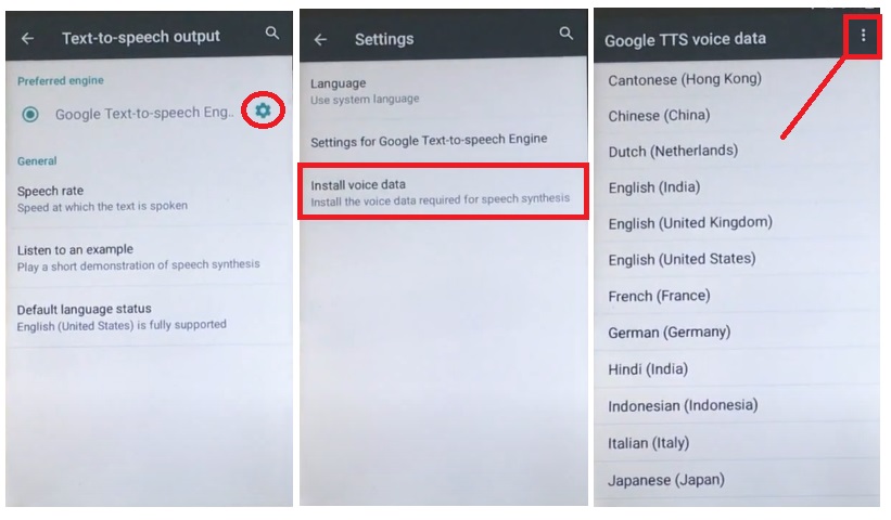 Select Install Voice Data to Coolpad/Lava FRP Bypass Reset Google Gmail (Android 5.1) Free