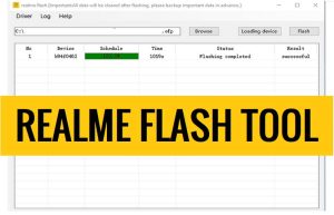 Realme Flash Tool 최신 버전 다운로드 설치 무료(전체)