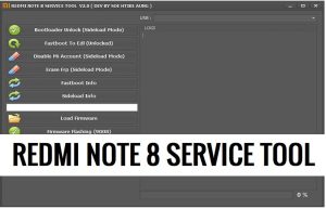 Redmi Note 8 서비스 도구 무료 MIUI 13 MI 및 FRP 재설정 다운로드