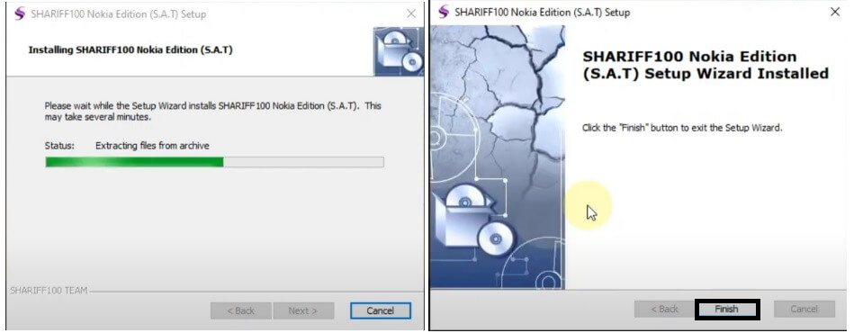 Install SHARIFF100 Nokia Tool v1.1.222 (S.A.T) 