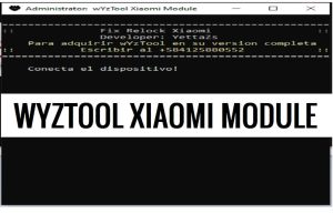 WYzTool Xiaomi Anti Relock Tool Baixe gratuitamente a configuração mais recente