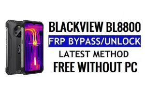 Blackview BL8800 FRP Bypass Android 11 Ontgrendel Google-verificatie zonder pc