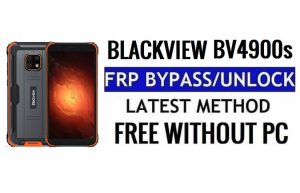 Blackview BV4900s FRP Google Bypass Ontgrendel Android 11 Go zonder pc
