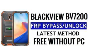 Blackview BV7200 FRP Bypass Android 12 Unlock Google Verification Without PC