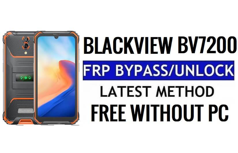 Blackview BV7200 FRP Bypass Android 12 desbloquear verificação do Google sem PC
