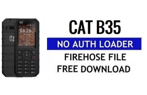 Téléchargement gratuit de fichiers Firehose du chargeur sans authentification Cat B35
