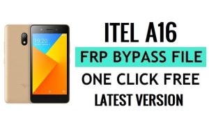 Descarga de archivos Itel A16 FRP (SPD Pac) Última versión gratuita