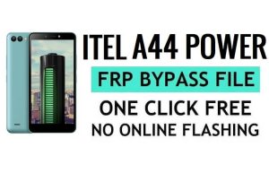 आईटेल ए44 पावर एफआरपी फ़ाइल डाउनलोड (एसपीडी पीएसी) नवीनतम संस्करण निःशुल्क