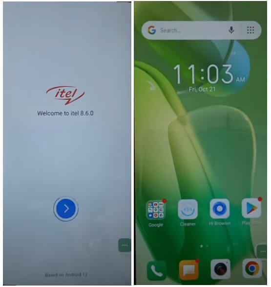 iTel FRP Bypass Android 12 Google Gmail Unlock Without PC