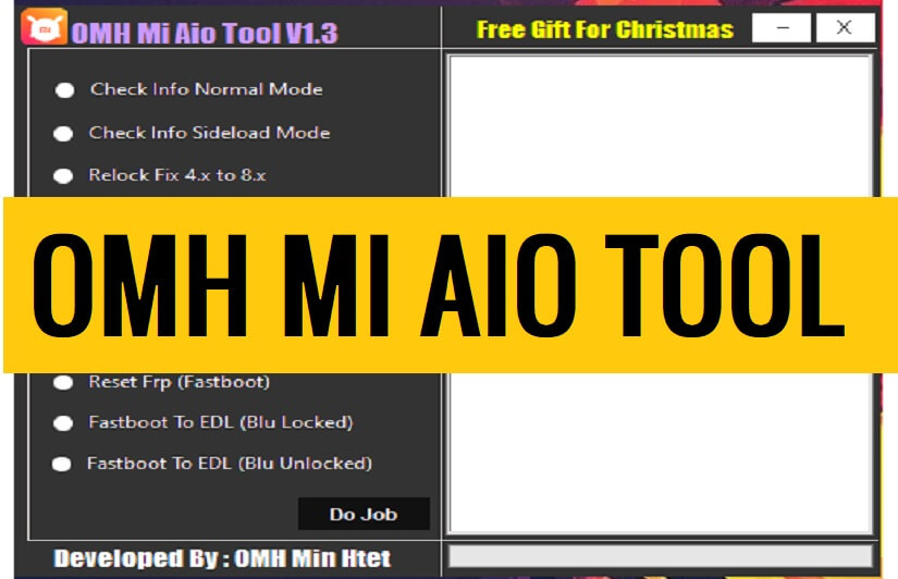 OMH MI AIO Tool V1.3 downloaden - Fastboot naar EDL Alle Xiaomi