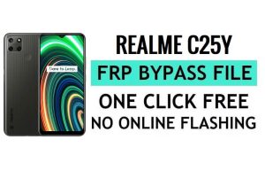 Download gratuito del file FRP Realme C25Y tramite Spd Research Tool