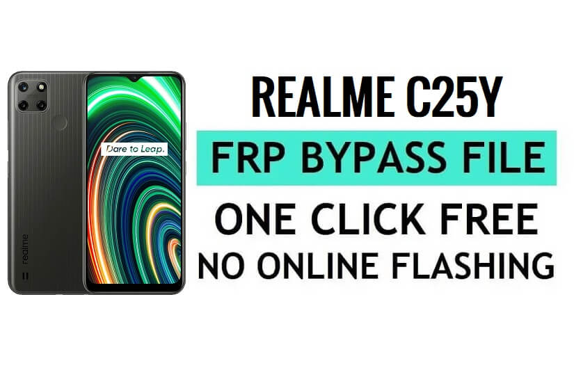 Téléchargement du fichier FRP Realme C25Y par Spd Research Tool le plus récent gratuitement