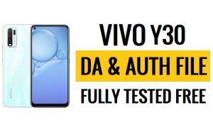 Vivo Y30 DA и файл аутентификации Скачать полностью протестированную последнюю версию бесплатно