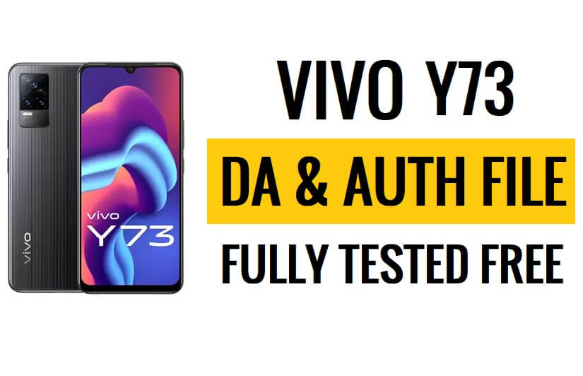 Vivo Y73 DA & Auth File Download Fully Tested Latest Version free