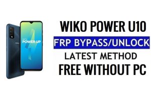 Разблокировка Google Lock Wiko Power U10 Удаление FRP без ПК