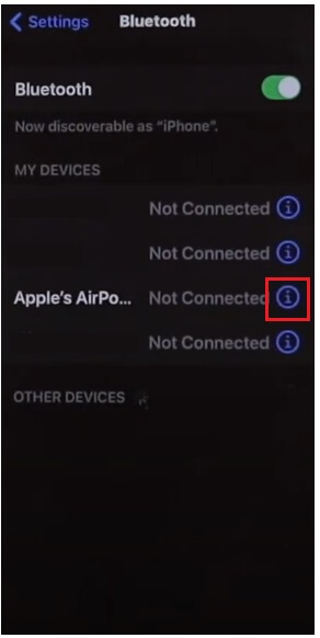 Select Apple AirPods Pro to Hard Reset Apple AirPods Pro [Factory Reset]
