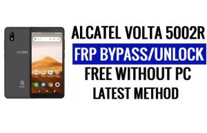 Alcatel Volta 5002R FRP Bypass Android 10 Ontgrendel Google Lock zonder pc