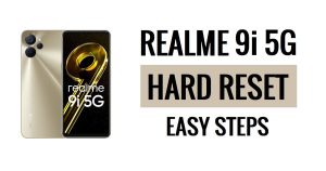 วิธีฮาร์ดรีเซ็ต Realme 9i 5G [รีเซ็ตเป็นค่าจากโรงงาน] ขั้นตอนง่าย ๆ