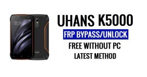 Uhans K5000 FRP Bypass Fix Youtube وتحديث الموقع (Android 7.0) - فتح Google مجانًا