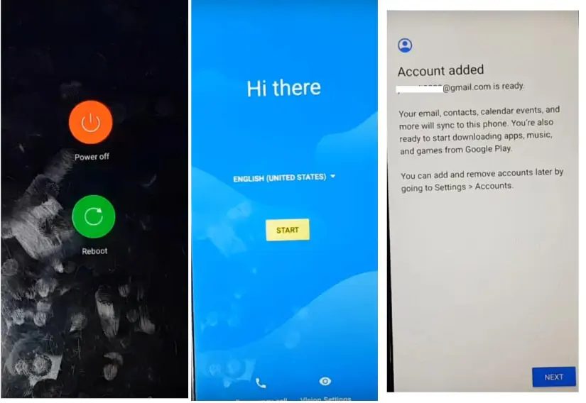 Account Added means Black Fox FRP Bypass [Android 8.1 Go] Unlock Google Lock Without PC