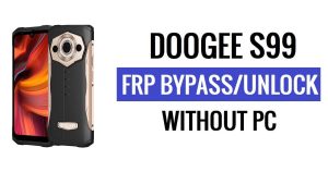 Doogee S99 FRP 우회 Android 12 PC 없이 Google 잠금 해제