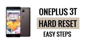 OnePlus 3T 하드 리셋 및 공장 초기화 방법 쉬운 단계