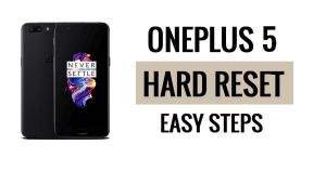 OnePlus 5 하드 리셋 및 공장 초기화 방법 쉬운 단계