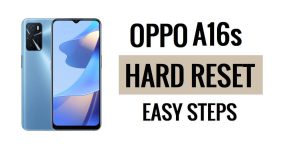 How to Oppo A16s Hard Reset & Factory Reset Easy Steps