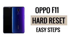 Cara Hard Reset Oppo F11 & Factory Reset Langkah Mudah