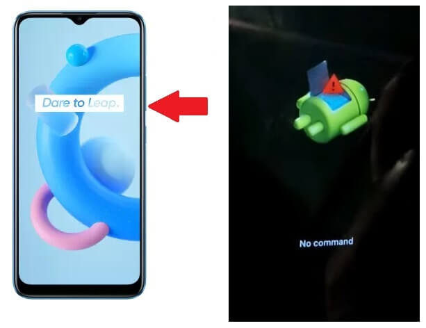 No Command Will appears to Realme UI GO Hard Reset & Factory Reset