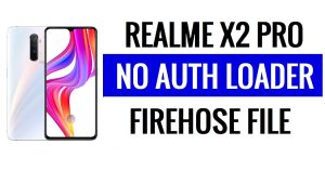 Caricatore Realme X2 Pro senza autenticazione File Firehose Download gratuito
