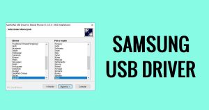 Samsung USB Driver Download Latest v1.7.59 for Windows (All Version)