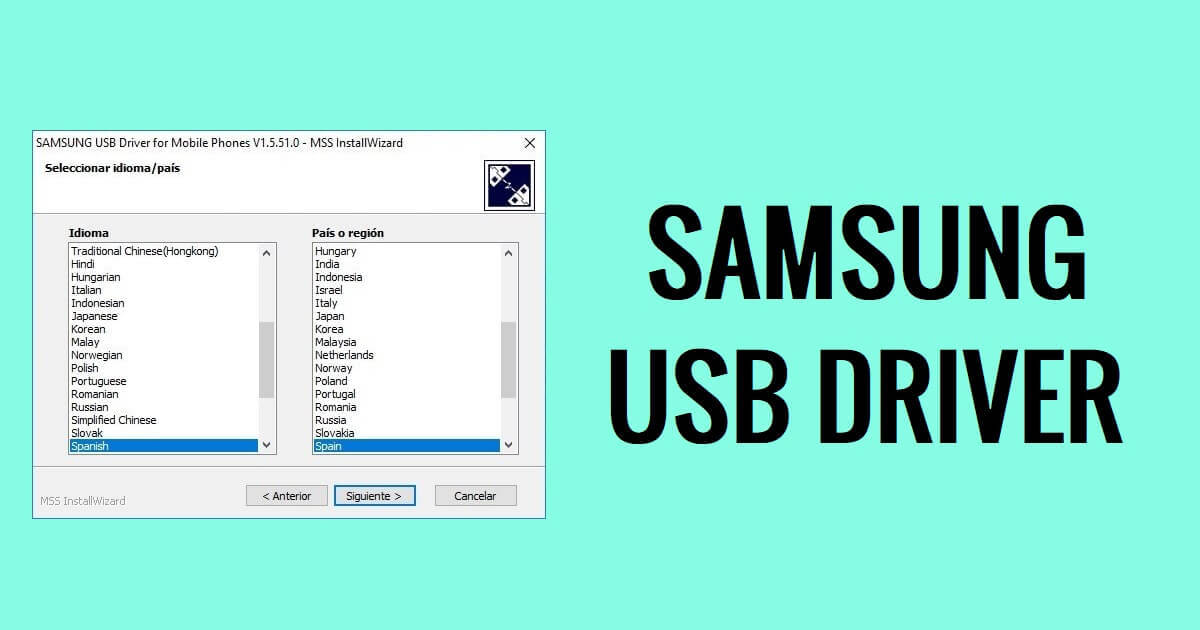 Samsung USB Sürücüsü Windows için En Son v1.7.59'u İndirin (Tüm Sürüm)